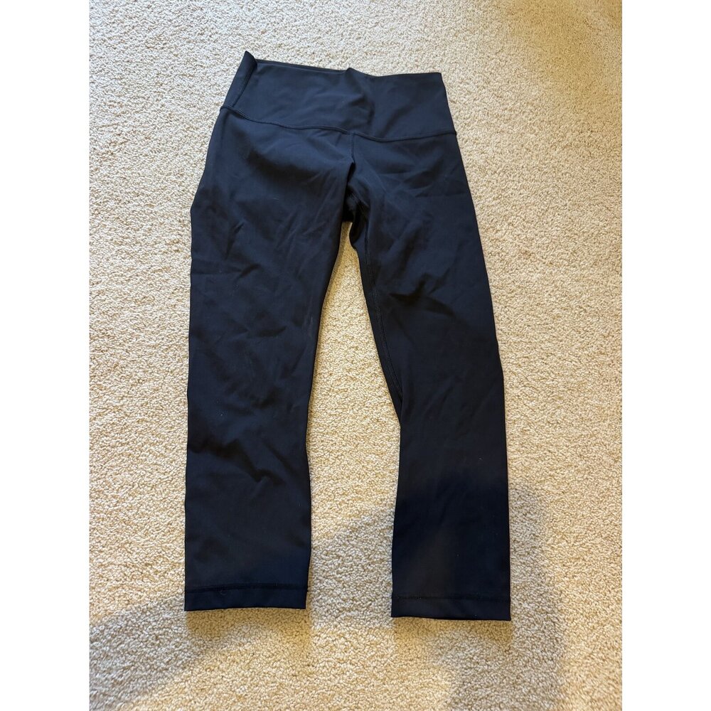 Lululemon Align High-Rise Crop 21" - Size 6 - Black